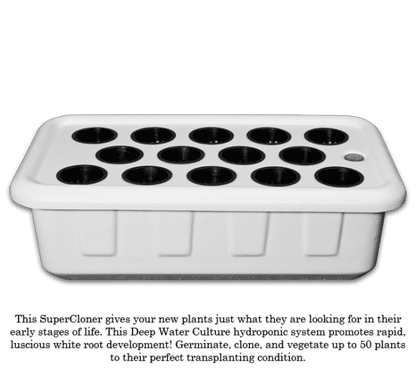14-Site Hydroponic Cloner