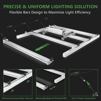 MARS HYDRO FC-E 3000 BRIDGELUX 300W LED GROW LIGHT