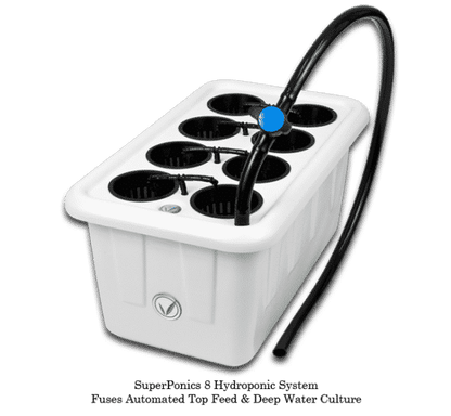 SuperPonics 8 Hydroponic Grow System