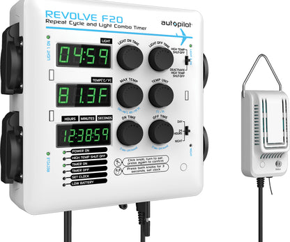 Autopilot REVOLVE F20 Repeat Cycle and Light Combo Timer