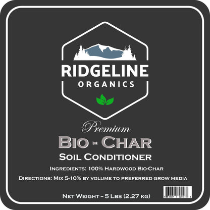 Ridgeline Organics BioChar 5lb - Midwest Grow LLC