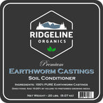 Ridgeline Premium Earthworm Castings