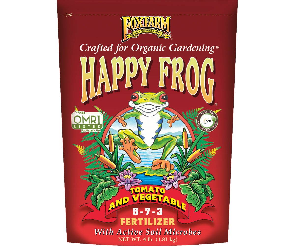 FoxFarm Happy Frog&reg; Tomato & Vegetable Fertilizer, 4 lb bag
