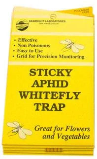 Seabright Laboratories Aphid/Whitefly Traps, 5 pack - Midwest Grow LLC