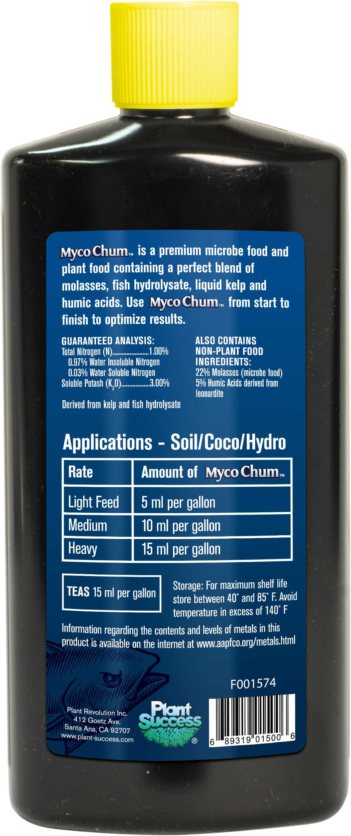 Plant Success Myco Chum, 16 oz