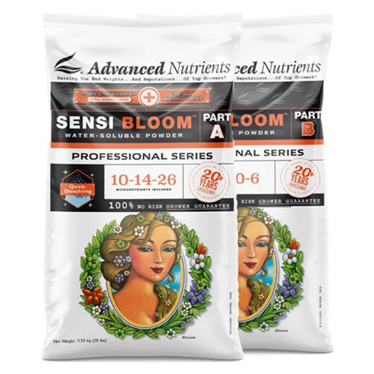 Advanced Nutrients Sensi Bloom Water-Soluble Powder Part A & B 5lb bags