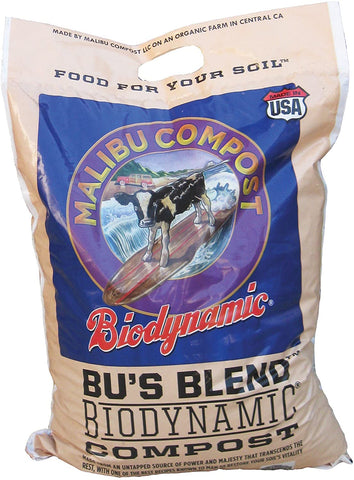 Malibu Compost Bu's Blend Biodynamic Compost 12 qt-Grow Media-Midwest Grow Co