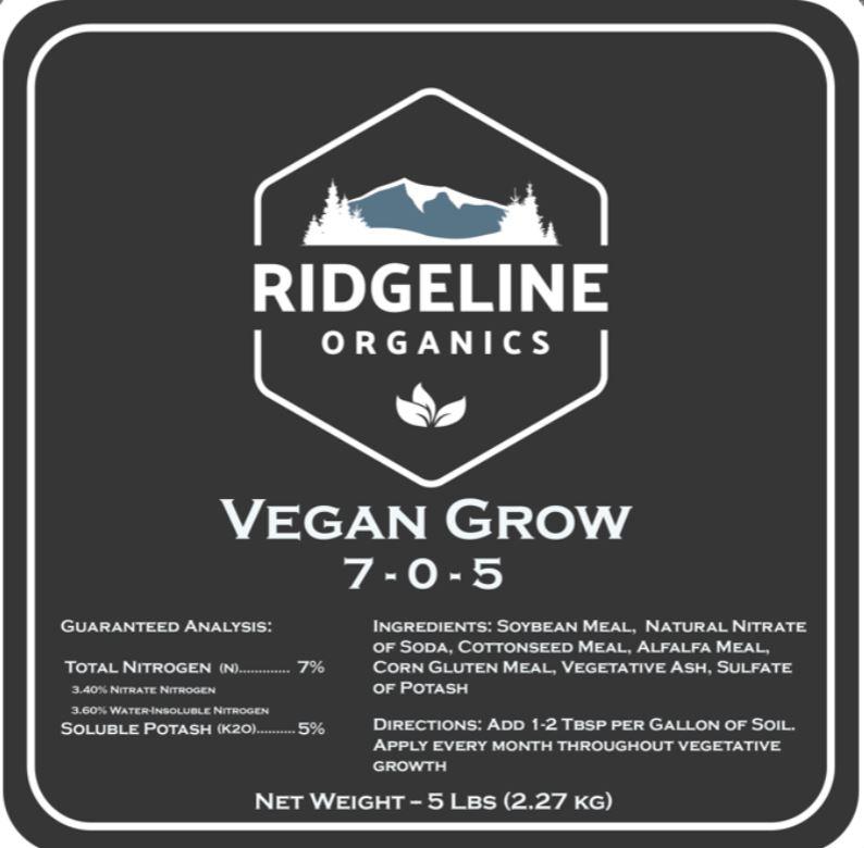 Ridgeline Vegan Mix-Nutrients & Additives-Midwest Grow Co